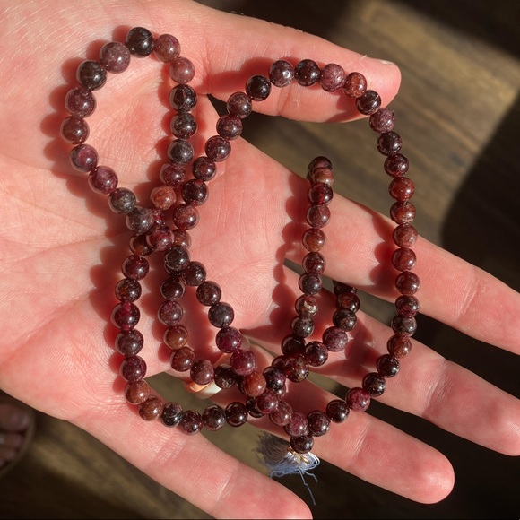 Authentic Garnet Mala - Picture 3 of 3
